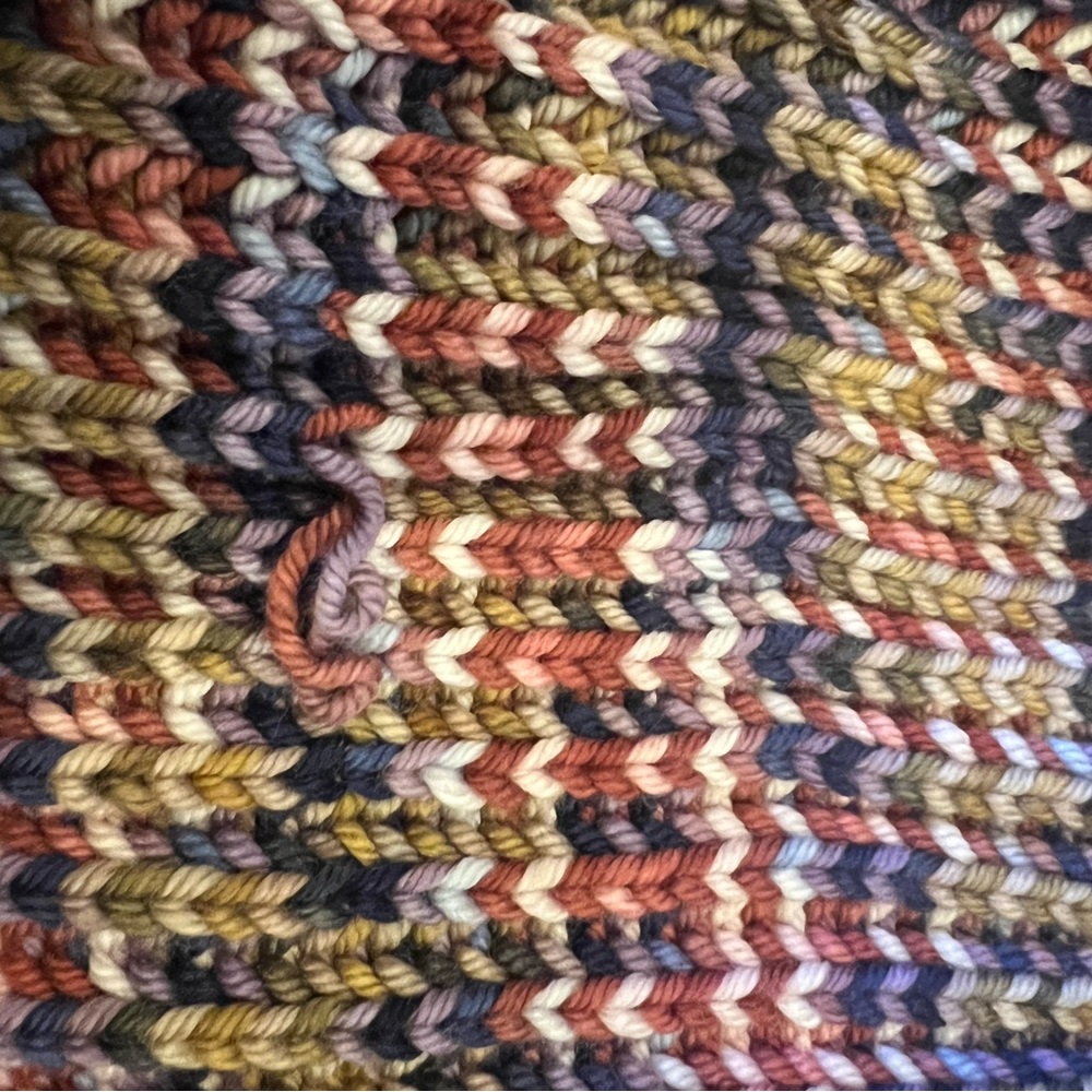 SOLD EUC Misha & Puff Solstice Spacedye Cardigan M/L - Picture 7 of 9